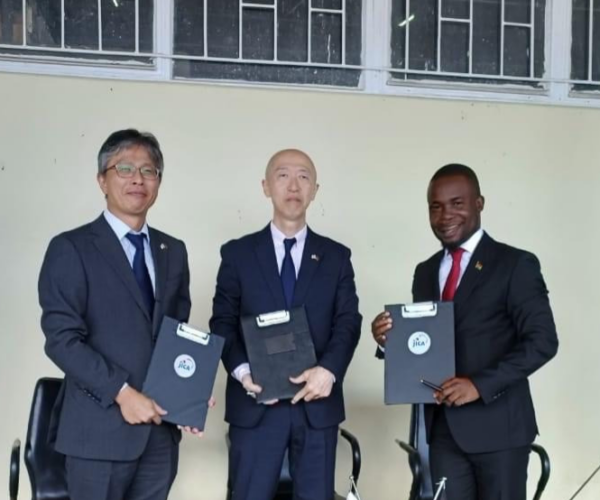 JAPANESE AMBASSADOR TO MALAWI HANDS OVER ASSORTED ITEMS TOWARDS CYCLONE FREDDY.