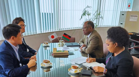 HIS EXCELLENCY AMBASSADOR CHISIZA’S MEETING WITH KOREA EXIM BANK.