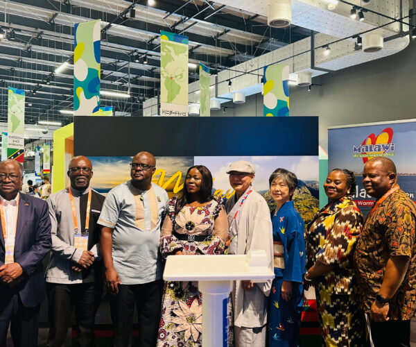 MALAWI’S HEAD OF DELEGATION, MINISTER OF TRADE AND INDUSTRY HON. ENG. VITUMBIKO MUMBA, TOURED THE JAPAN, MALAWI, SOUTH KOREA, AND AUSTRALIA PAVILLIONS AT THE  EXPO 2025 OSAKA.