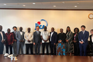 THE MINISTER OF TRADE AND INDUSTRY’S MEETING WITH JICA